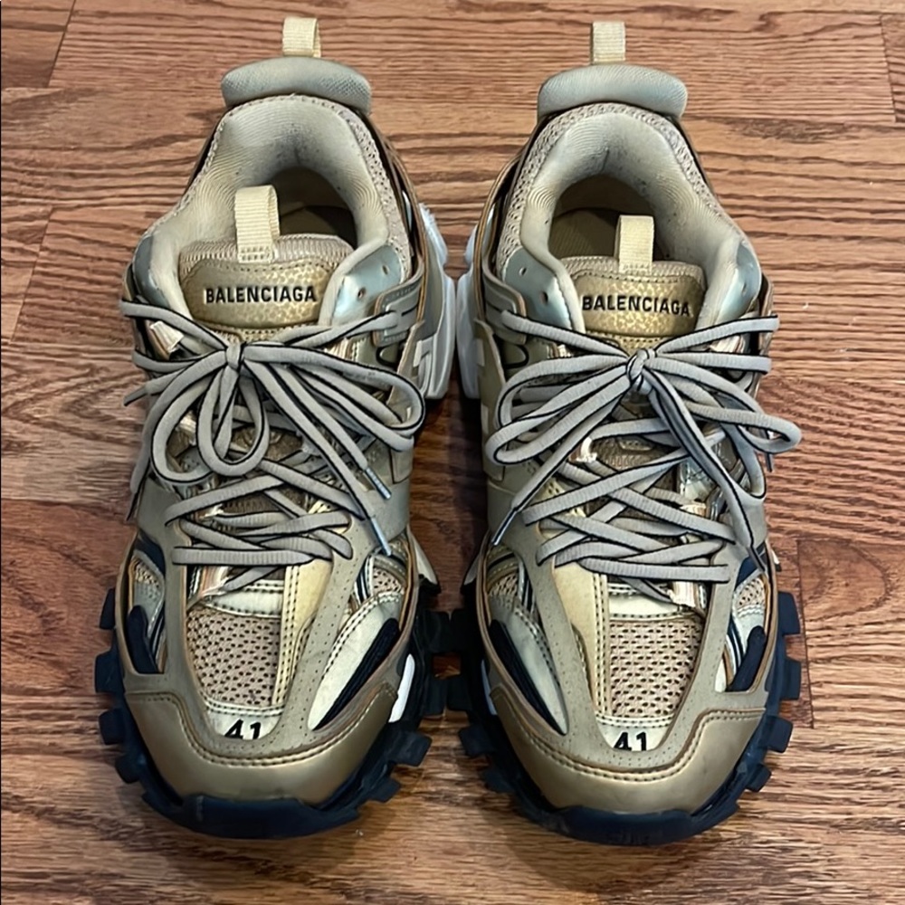 Balenciaga track sneakers GOLD